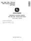 John Deere 1054, 1204, 1354, 1404 and 904 China Tractors Diagnostic Manual (TM700719) 0