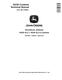 John Deere W230 (SN. from 015000-) Combines (Asia) Technical Manual (TM702819) 0