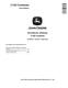 John Deere C120 Combines (Asia) Technical Manual (TM703019) 0