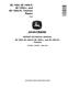 John Deere 6E-1404, 6E-1404-P, 6E-1504-L and 6E-1504-PL Tractors (Asia) Repair Manual (TM706619) 0