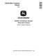 John Deere W230 NR4 Combines (Asia) Repair Manual (TM707119) 0