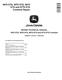John Deere 9470 STS, 9570 STS, 9670 STS and 9770 STS Combines (South America) Repair Manual (TM800219) 0