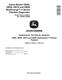 John Deere MaxEmerge™ 5 DB40, DB50, DB74 and DB90 Planters (South America, SN: 100000-130099) Diagnostic Manual (TM803519) 0