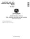 John Deere S540, S550, S660, S670, S680 and S690 Combines (South America, SN. from 120100) Repair Manual (TM805519) 0