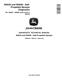 John Deere M4030 and M4040 (SN: 180000-189999) Sprayers (South America) Diagnostic Manual (TM805819) 0