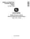 John Deere M4030 and M4040 (SN: 180000-189999) Self-Propelled Sprayers Repair Manual (TM806119) 0