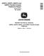John Deere 630FD, 635FD, 640FD and 645FD Flexible Draper Platforms (South America, SN. from 120100) Repair Manual (TM806419) 0