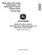 John Deere DB40, DB50, DB74 and DB90 ExactEmerge™ and MaxEmerge™ 5 Planters (South America, SN: 130100-140099) Repair Manual (TM806619) 0