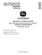 John Deere 5403, 5600, 5603, 5605, 5700 and 5705 Tractors (PIN Prefix: CQ) Diagnostic Manual (TM8138) 0