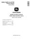 John Deere 5055E, 5065E and 5075E Tractors (European Edition) Repair Manual (TM901319) 0