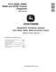 John Deere 5055E, 5060E, 5065E, 5075E and 5310 Tractors (India, Asia) Diagnostic Manual (TM902019) 0