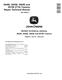 John Deere 5045E, 5055E, 5065E and 5075E FT4 Tractors (SN. from 748241) Repair Manual (TM902519) 0