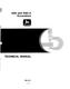 John Deere JD690 and JD690A Crawler Excavators Technical Manual (TM1017) 0