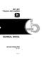 John Deere 301 and 401 Tractor Loaders Technical Manual (TM1034) 0
