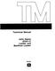 John Deere 401C, JD401C Backhoe Loaders, 401C and JD401C Loaders Technical Manual (tm1092) 0