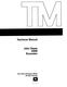 John Deere 690B Crawler Excavators Technical Manual (TM1093) 0