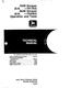 John Deere 762B (SN. up to 791763) and 862B (SN. up to 793082) Scrapers Operation and Test Manual (TM1489) 0