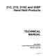 John Deere 21C, 21S Cutter Trimmers, 45BP Blowers and 21HC Hedge Clippers Technical Manual (TM1524) 0