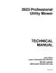 John Deere 2653 (SN: 010001-) Professional Utility Mowers Technical Manual (TM1533) 0