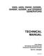 John Deere 250G, 440G, 550GE, G2500K, G4400K, G5500K and G5500KE Generators Technical Manual (TM1791) 0