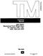 John Deere Tractor 1030, 1130, 1630, 1830 and 2030 Mechanical Front Wheel Drives Technical Manual (TM4326) 0