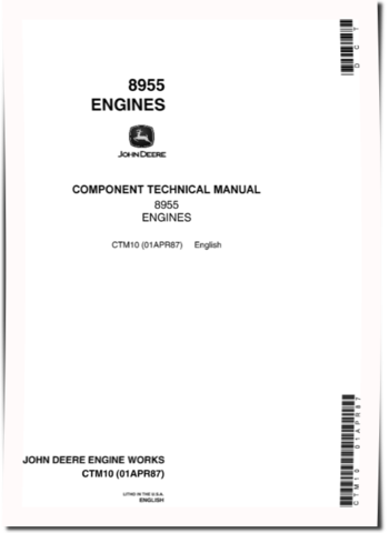 Powertech 8955 (Series 700) Diesel Engines Component Technical Manual (CTM10)