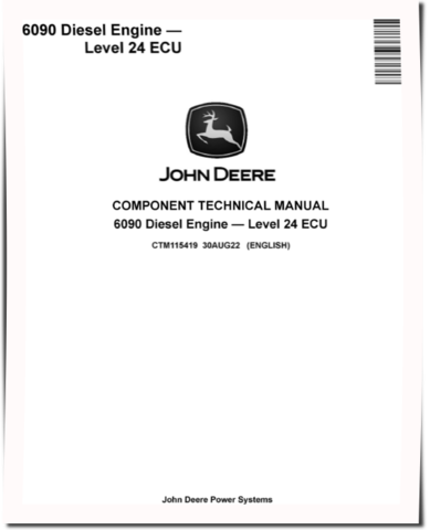 Powertech 6090 Stage II Diesel Engines Level 24 ECU Technical Manual (CTM115419)