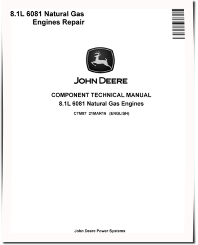 Powertech 6081 8.1L Natural Gas Engines Technical Manual (CTM87)