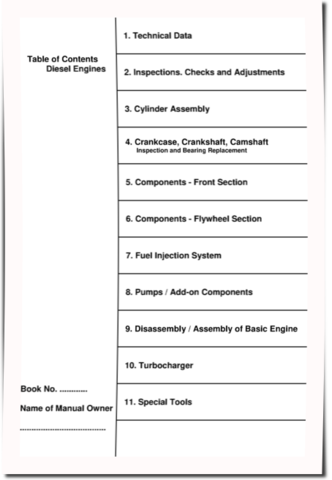 Liebherr D9306, D9308, D9406 and D9408 Diesel Engines Technical Manual (TM1831)
