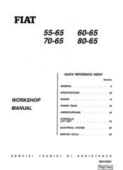 Fiat 55-65, 60-65, 70-65, 80-65, 465C, 565C, 665C, 765C Crawler Tractor Service Manual (6035425700)