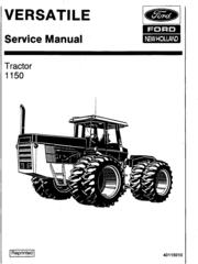 Ford 1150 4WD Tractor Service Manual (V74801)