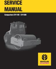 New Holland CV1100, CV1500 Compactors Service Manual