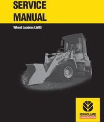 New Holland LW80 Wheel Loader Complete Service Manual