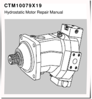 Rexroth A6VM Hydrostatic Motors Component Technical Manual (CTM10079X19)