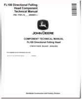 John Deere FL100 Directional Felling Heads Component Technical Manual (CTM10117X019)
