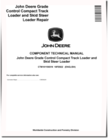 John Deere Grade Control Compact Track Loader and Skid Steer Loader System Technical Manual (CTM10119X019)