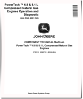 Powertech 6068, 6081 Compressed Natural Gas Engines Operationa and Diagnostic Manual (CTM113)