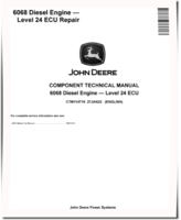 Powertech 6068 Stage II Diesel Engines Level 24 ECU Technical Manual (CTM114719)