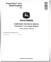 Powertech 3029 Diesel Engines Technical Manual (CTM125)