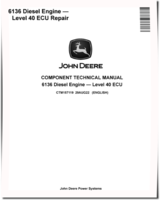 Powertech 6136 Diesel Engines- Level 40 ECU Component Technical Manual (CTM157119)