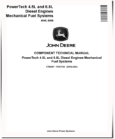 Powertech 4045 and 6068 Diesel Engines Mechanical Fuel Systems Technical Manual (CTM207)