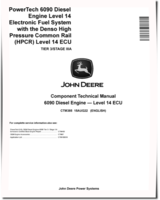 Powertech 6090 TIER 3/STAGE IIIA Diesel Engine Level 14 Electronic Fuel System with the Denso HPCR Level 14 ECU Technical Manual (CTM385)