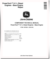 Powertech 6081 8.1L Diesel Engines - Base Engine Component Technical Manual (CTM86)