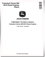 Powertech 6619 Series 500 Diesel Engines Technical Manual (CTM9)