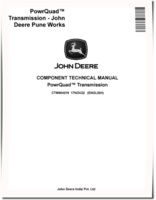 John Deere PowrQuad Transmissions Component Technical Manual (CTM904219)