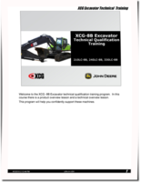 XCG 210LC-8B, 240LC-8B and 330LC-8B Crawler Excavators Training Manual (DGTC344)