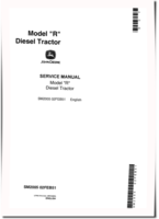 John Deere R Diesel Tractors Service Manual (SM2005)