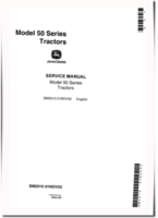 John Deere 50 (SN: 500000-), 520 (SN: 520000-) and 530 (SN: 530000-) Tractors Service Manual (SM2010)