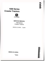 John Deere 1010 Crawler Tractors Service Manual (SM2034)