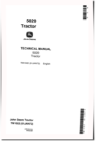 John Deere 5020 Row-Crop Tractors Technical Manual (TM1022)